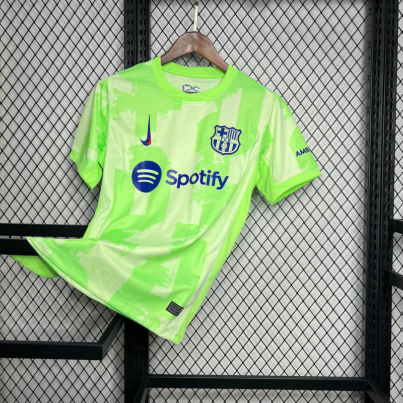 Camisa Barcelona Feminina Third 24/25 - Verde