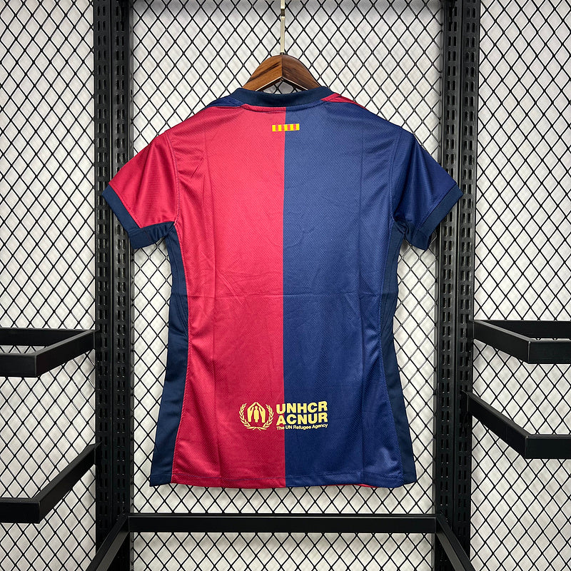 Camisa Barcelona Feminina Home 24/25