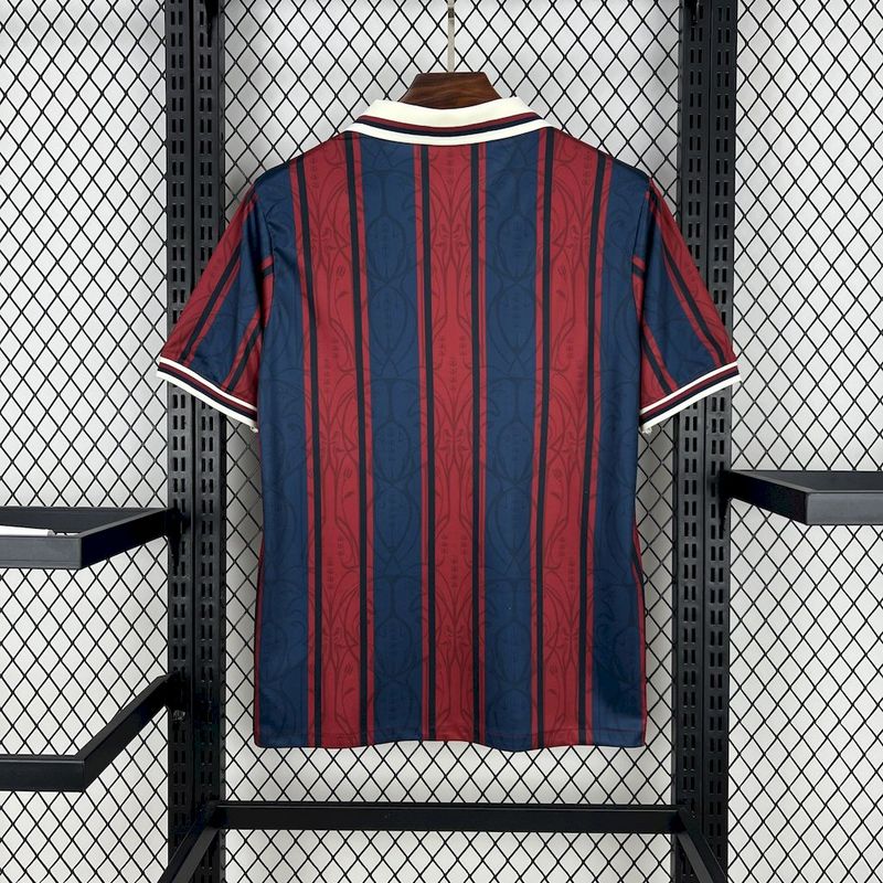 Camisa Barcelona Especial 2025 - vermelho e azul
