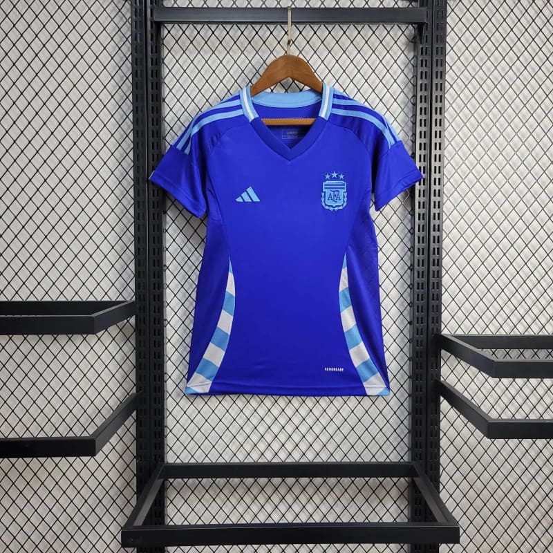 Camisa Argentina Feminina 2024 - Azul