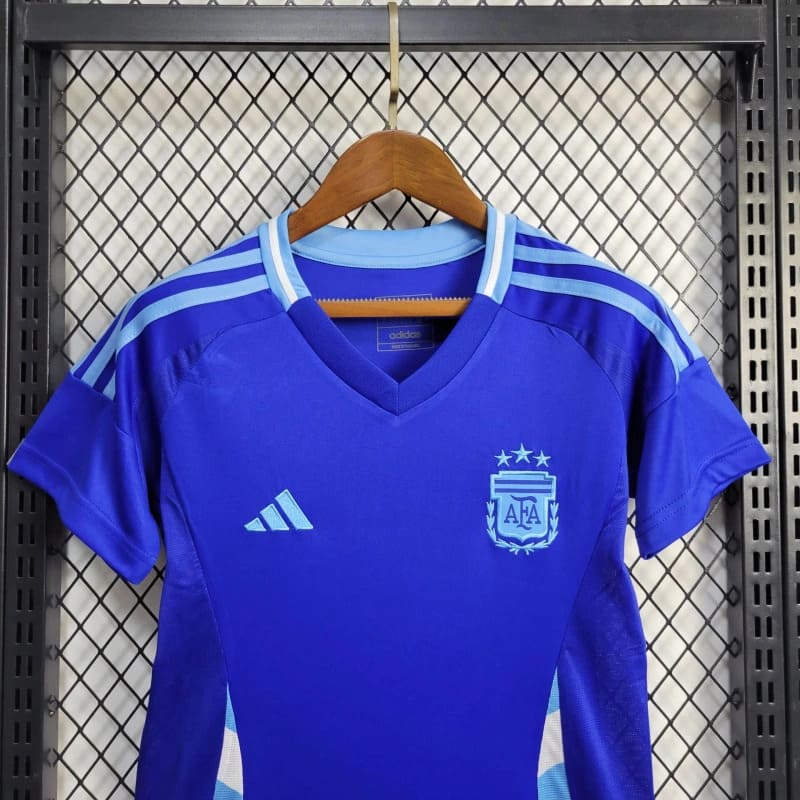 Camisa Argentina Feminina 2024 - Azul